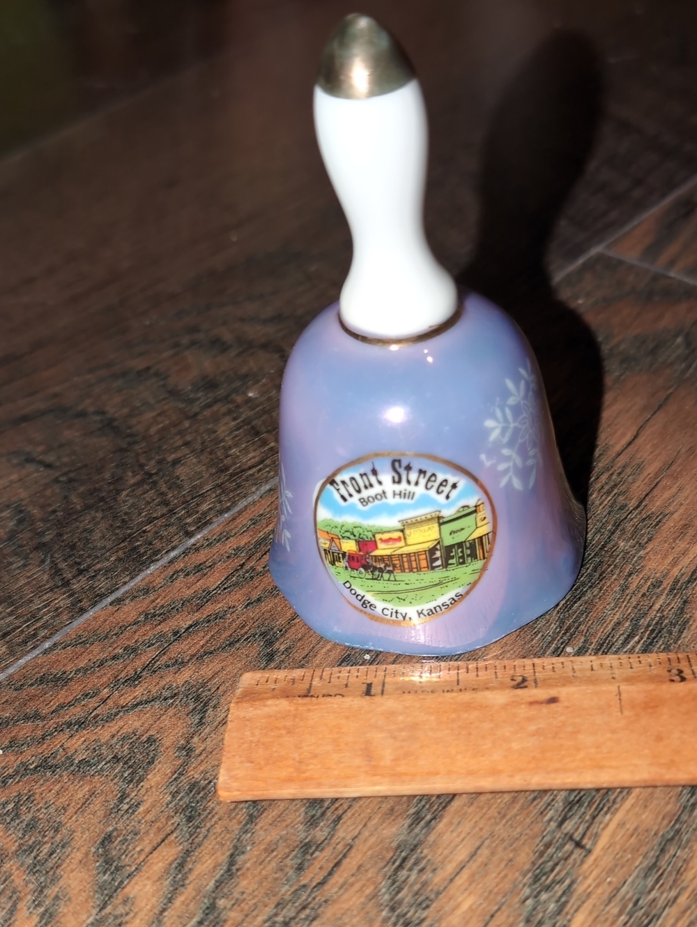 Front Street Boot Hill Dodge City Kansas Souvenir Bell